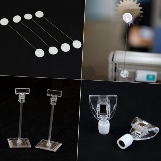 다올 쇼클립 워블러 홍보물꽂이 다목적꽂이, 4P 워블러, 1개