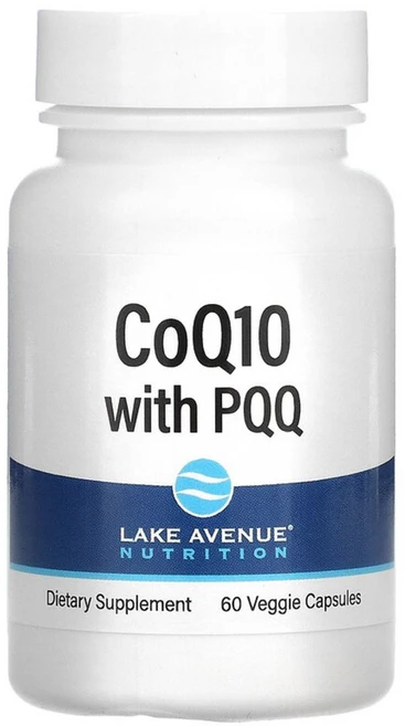 레이크에비뉴 CoQ10 100mg PQQ 10mg 60정 베지캡슐 X3 코엔자임큐텐 유비퀴논 피롤로퀴놀린퀴논, 1개 - 쿠팡