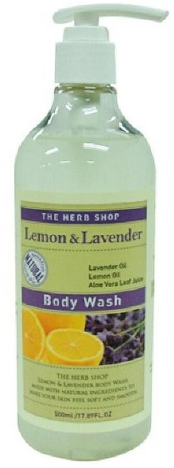 THS바디 바디워시 레몬라벤더 마사지 헤, 1개