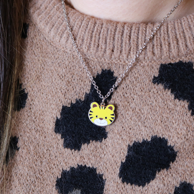 SU 호랑이 펭귄 구름 양 미아방지 목걸이