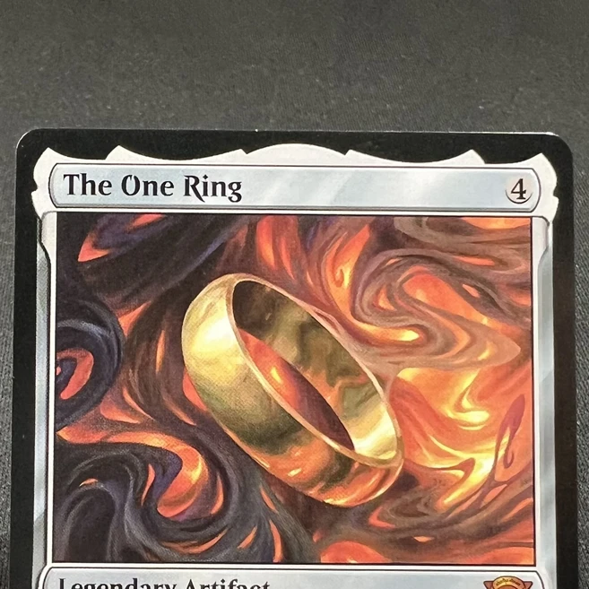 Mox Jasper Craterhoof Behemoth TDM 해충 방제 BIG Holo TCG Magical Proxy 영어 카드 품질 보드 트레이딩, 26 The One Ring 246