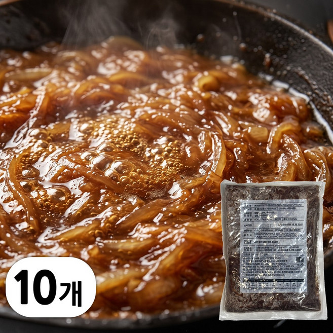 굽맨 캐러멜라이즈드 어니언 볶은양파 5kg (500g x 10봉), 500g, 10개