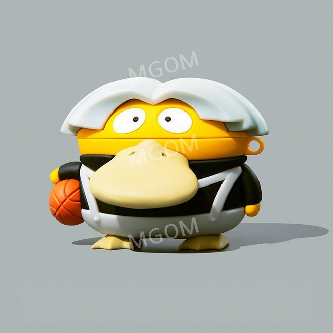 Beats Studio Buds+ 케이스 보호 커버 실리콘 비츠스튜디오버즈 무선 이어폰호환, 농구오리, 1개