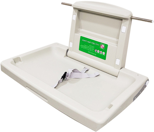 공중 여성 화장실 편의시설 벽면 아기 기저귀교환대, 선택01-가로형, 1개