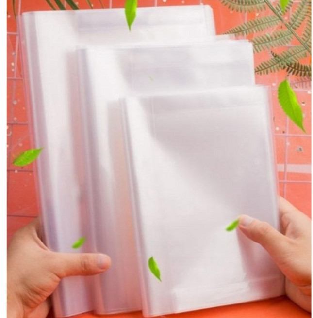 끼우는 책 커버 투명 북 보호 표지 덮개 방수 비닐 PP 교과서 필름 소설 다이어리 제본 시트 도서 소 중 대 070930RM, 20개