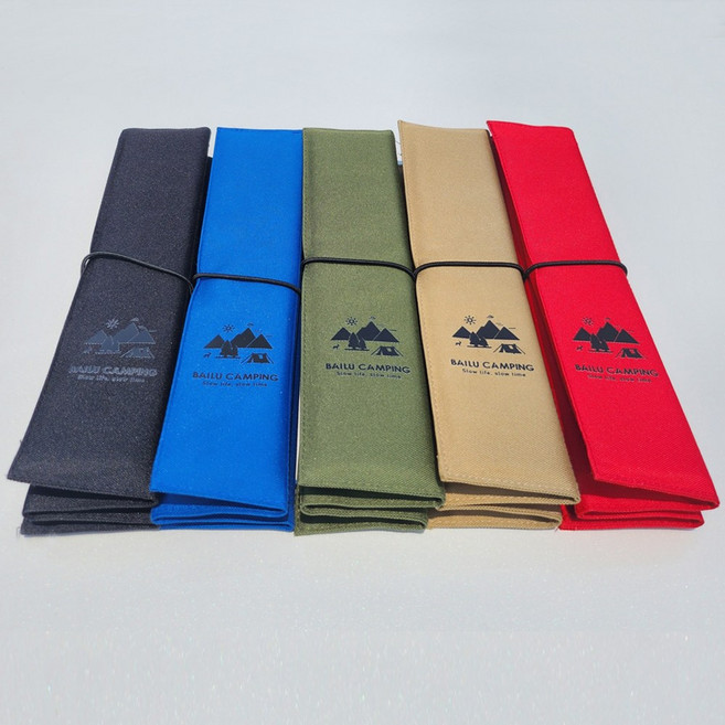 [1+1] 1인용 휴대용 미니매트 가벼운 방석 돗자리, 블랙1개+베이지1개