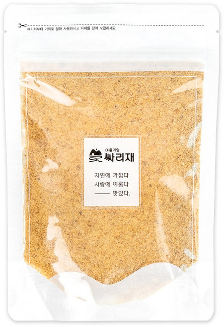 싸리재 [ 송편용 참깨고물 200g ] 추석 명절 송편 재료 국산 떡만들기, 1개