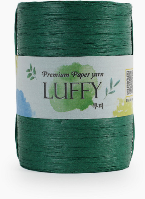 쎄비 루피 종이실 라피아실 가방실 여름실, 25.수박색, 1개