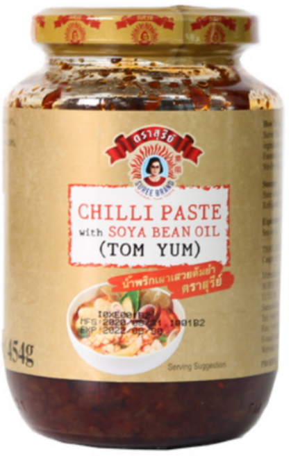 수리 칠리 페이스트 똠양용 몬, 454g, 1개