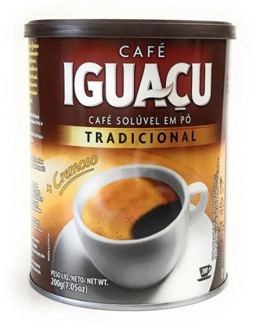 카페 이과수 트레디셔널 인스턴트 브라질 커피 크레모소 200g, 1개