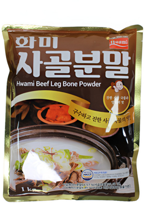 화미 사골분말, 1kg, 3개