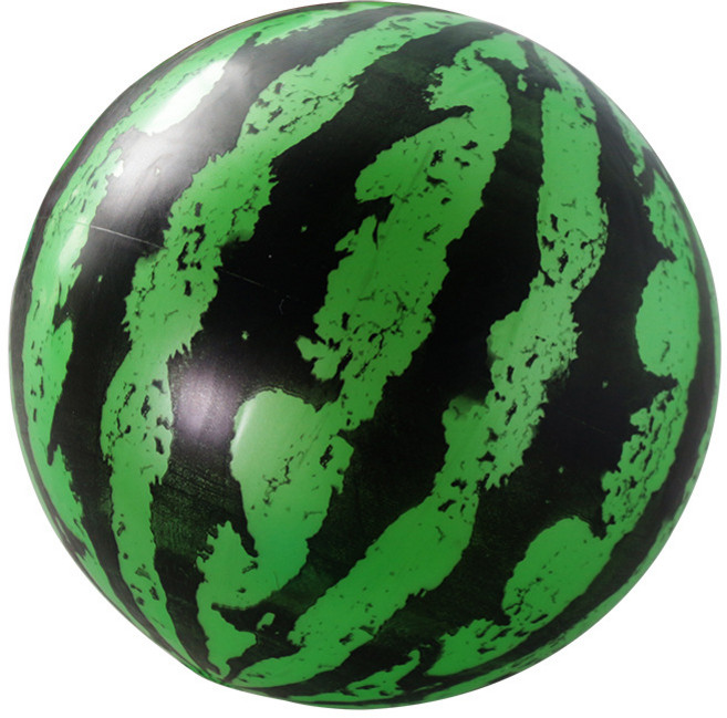 수박비치볼 수박땡땡볼 수박볼 비치볼 꾸미기 지름 18~20cm 탱탱볼 에어볼, 1개, 수박색, 22cm