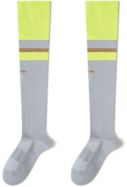 江狗 運動中筒襪, 1個, 淺灰色1雙