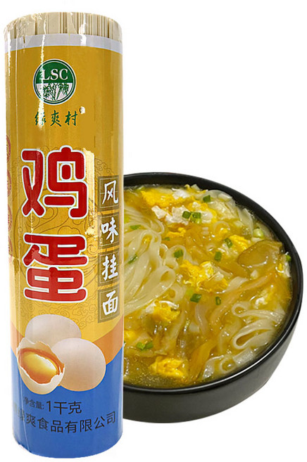 (배터짐) 녹시촌 계란국수 꽈면 건면 6mm 대, 1개, 1kg