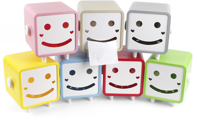 미리내 빅스마일 휴지케이스, 빅스마일휴지케이스-핑크, 1개