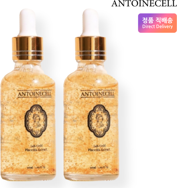 [공식몰] 앙투아네셀 24K 리프팅앰플 양태반 공식브랜드사 리프팅 피부탄력 눈밑처짐 목주름 턱살 관리 탄력 콜라겐 실리프팅 상표권 보유 법적 공식몰 앙투아네셀, 50ml, 2개