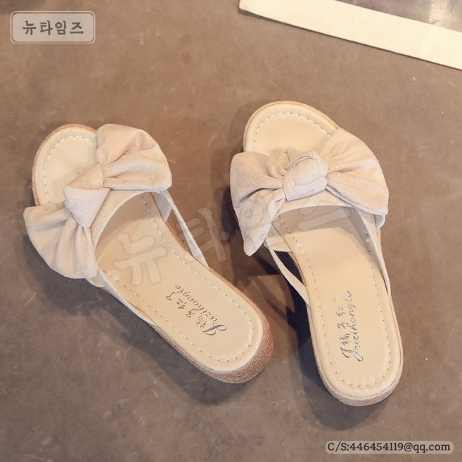 여성 키높이 통굽 굽높은 슬리퍼 7cm 0M026