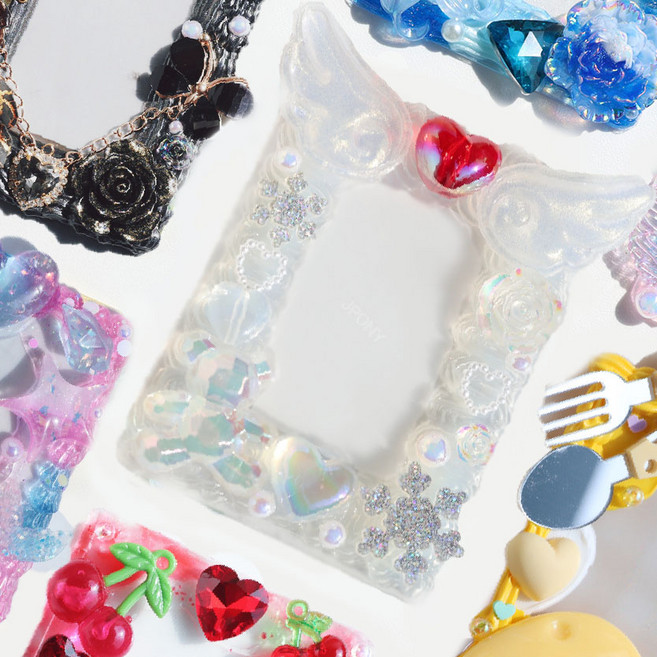 제이포니 탑꾸 세트 시리즈5 데코덴 탑로더 꾸미기 포토카드 포꾸, 1개, 17.젤리오션