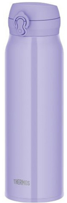 THERMOS 膳魔師 隨行杯 水瓶 真空 隔熱 便攜 馬克杯 1L JNL-S1000, 1個, 煙燻紫