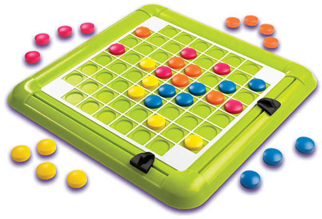 멘사 추천 두뇌 개발 픽셀 보드게임 한글판 정품 Pixel The Cross Action Strategy Game Ages 6+, 1개