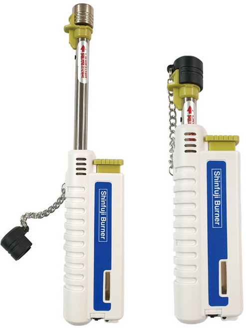 신후지버너 SOTO 충전식 슬라이드 가스토치 미니토치 휴대용토치, 화이트, 1개