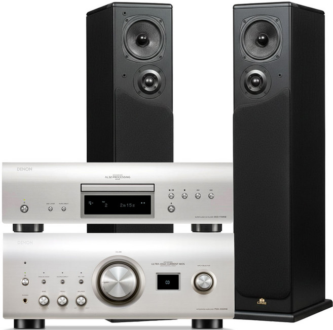 데논 PMA3000NE+DCD1700NE+HOWARD S3 하이파이 패키지, 단품, 단품