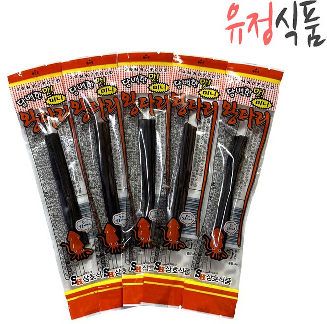 삼호 오징어다리 컷팅 미니왕다리 30봉, 4g, 30개