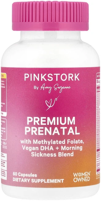 Pink Stork 프리미엄 프리네이탈 캡슐 60정, 1개 - 쿠팡
