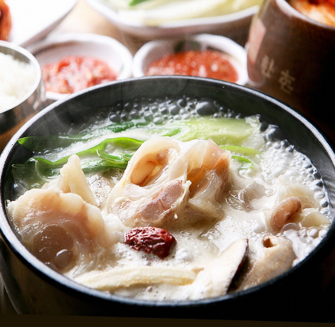 태백설렁탕맛집 가마솥 도가니스지 도가니탕 대용량, 3개, 900g