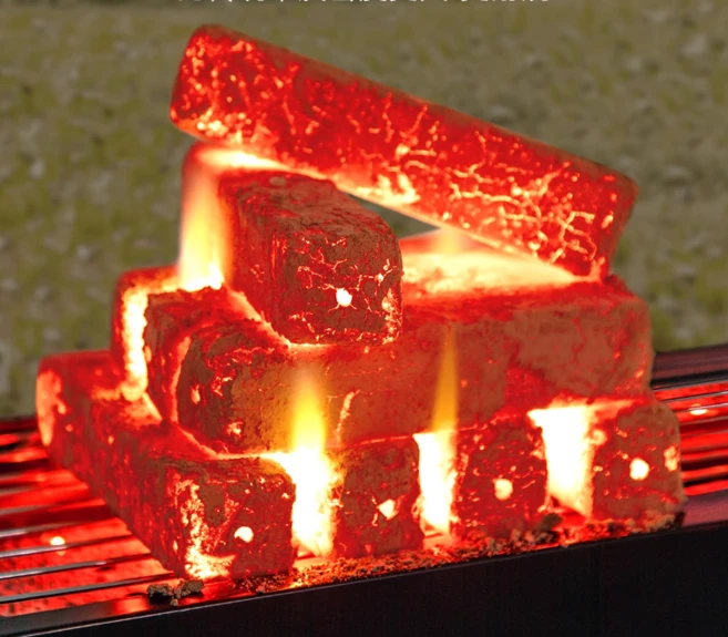 숯 대나무 숯 참숯 바베큐 업소용 정품대나무숯 연소 5-6시간, 1개, 10kg - 쿠팡