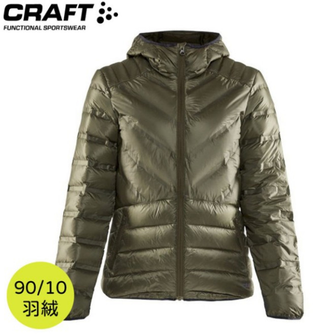 CRAFT 瑞典 女 輕量羽絨連帽外套 90/10羽絨