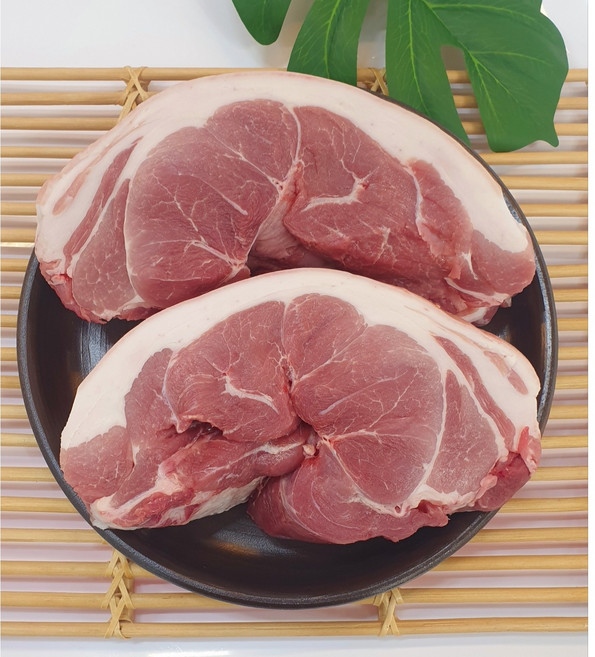 한돈 생앞다리살1kg (보쌈 수육용) 냉장 유명한 정육점, 1개