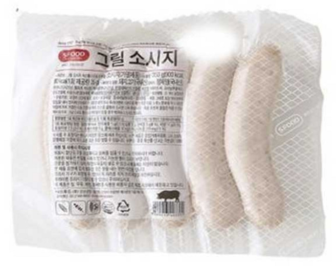 에쓰푸드 그릴 소시지 350g, 10개