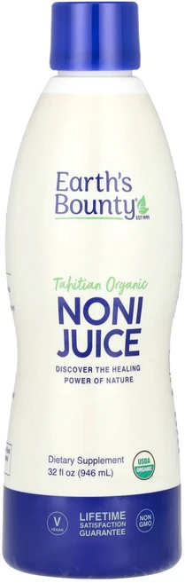 몸관리하세요 겨울입니다 Earth's Bounty 타히티산 유기농 노니즙 946ml(32fl oz) 특별관리진행, EarthsBounty타히티산유기농노니즙946ml32f, 1, 946ml - 쿠팡