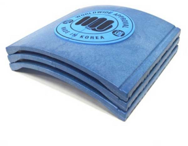 무스포 조립식기와 중급 (G-63BU) 조립식 기와 기왓장 격파용 시범 격파 태권도 무술 스트레스, 1개