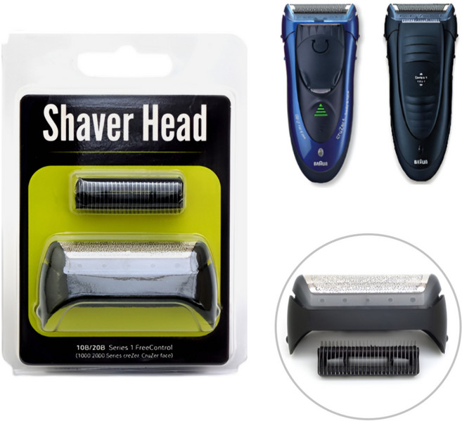 어썸케이 브라운 시리즈 1 면도날 10B 20B 호환용, 1세트