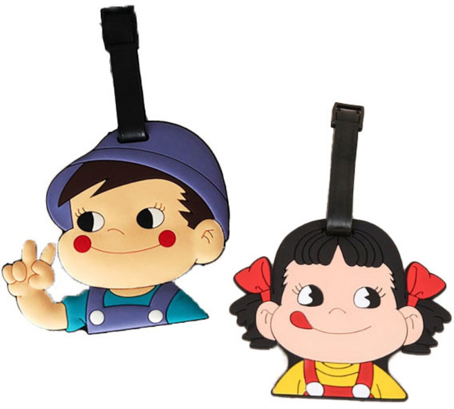 더시티오 3개묶음 캐리어 네임택 페코짱 포코