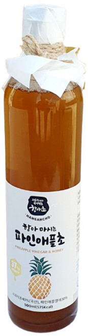 항아초 항아 마시는 파인애플초, 1개, 500ml