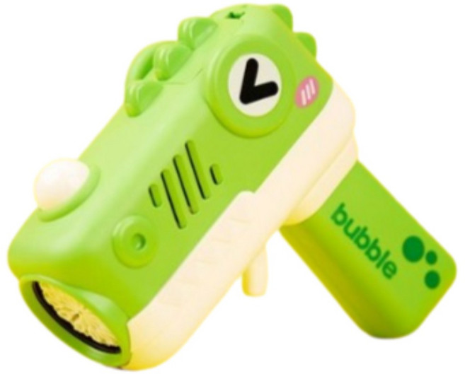 캐스비 자동버블건 악어, GREEN (초록), 5개