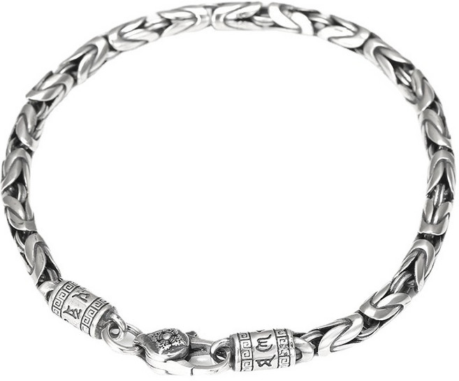 S925순은 남성 팔찌입니다 2 중 사이즈 가능