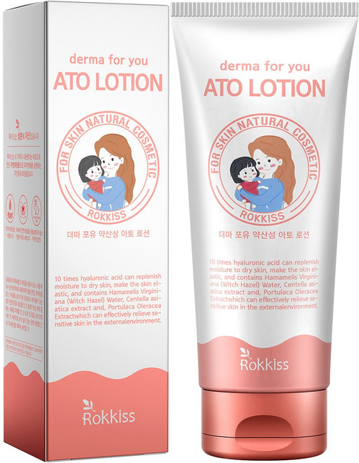 록키스 더마 포유 약산성 아토 로션, 1개, 200ml