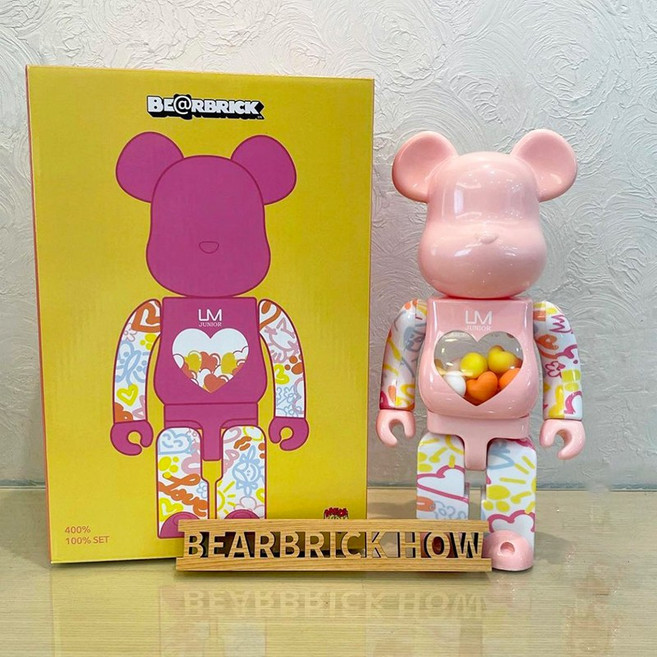bearbrick400 인테리어 피규어 거실 조형 소품 디자인 베어 브릭, 23번, 1개