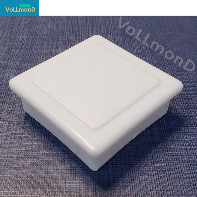 사각캡/각속/50x50/백색/파이프캡/각파이프캡/PVC, 1개