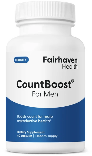 페어해븐헬스 남성용 CountBoost 비타민 60베지캡슐, 1개, 60정 - 쿠팡