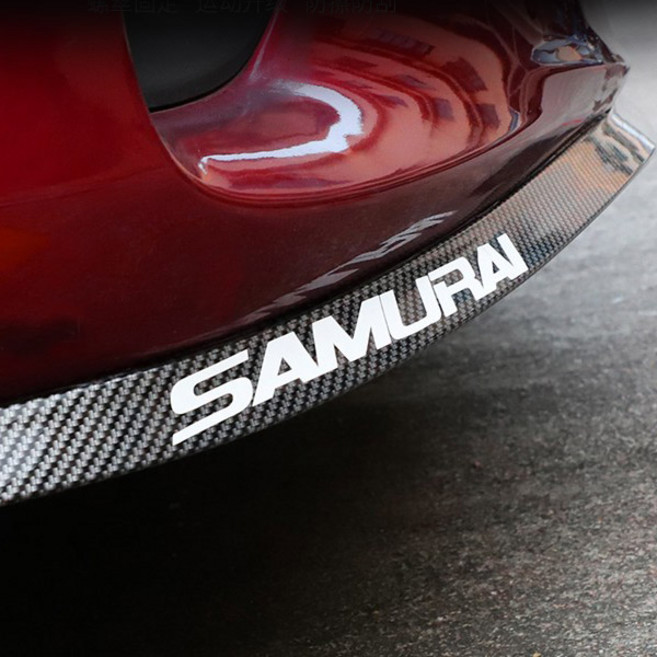 TKB 간지 자동차 프론트 범퍼몰딩 카본, 일반형, 블랙