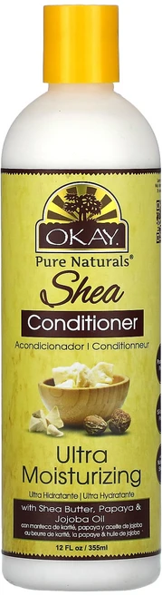 Okay Pure Naturals 울트라 모이스처라이징 시어 컨디셔너 355ml(12fl oz), OkayPureNaturals울트라모이스처라이징시어컨디, 1개, 355ml - 쿠팡