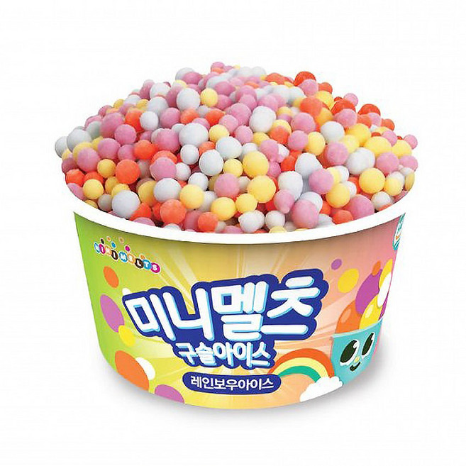 달쿨 추억의아이스크림 미니멜츠 구슬 레인보우, 15개