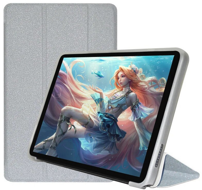 Alldocube Iplay50 mini 용 초박형 케이스 Alldocube Iplay 50 mini 8.4 인치 태블릿 PC 용 TPU 소프트 쉘 보호 커버, 은, 1개