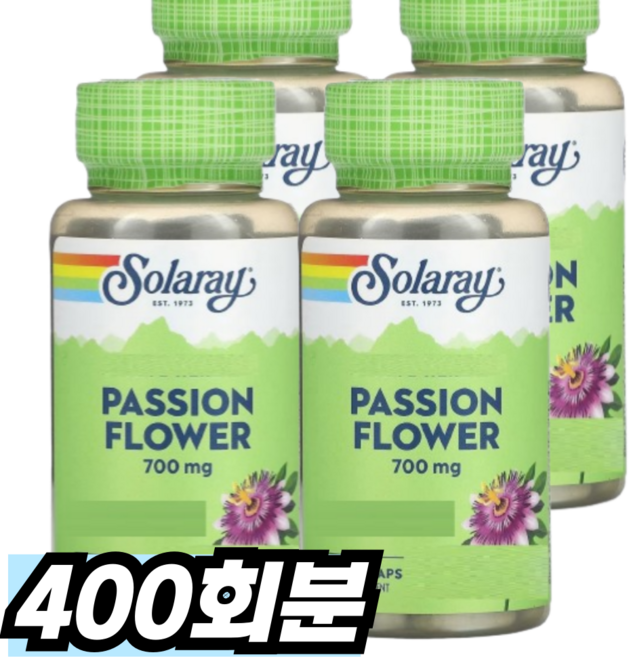 솔라레이 시계초 350mg 베지캡, 400회분, 1개