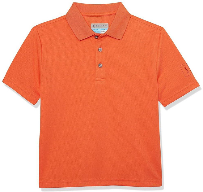 PGA TOUR 남아용 반소매 솔리드 골프 폴로셔츠 페일 바나나 L 1416 462560